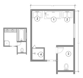 House Bathroom Floor Plan
