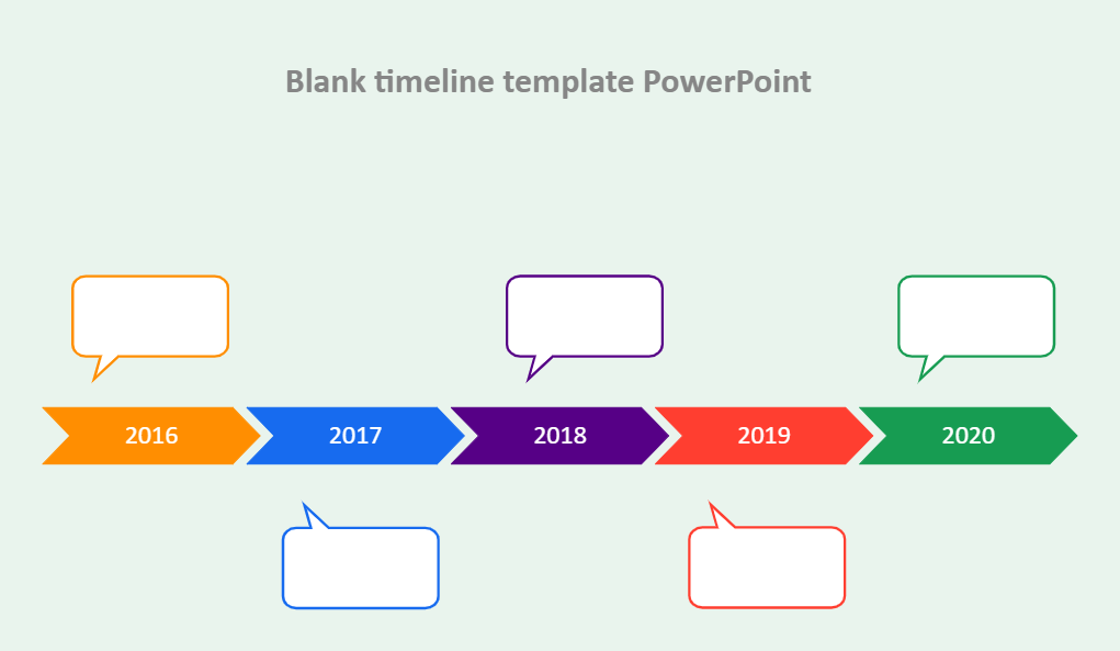 Blank Timeline