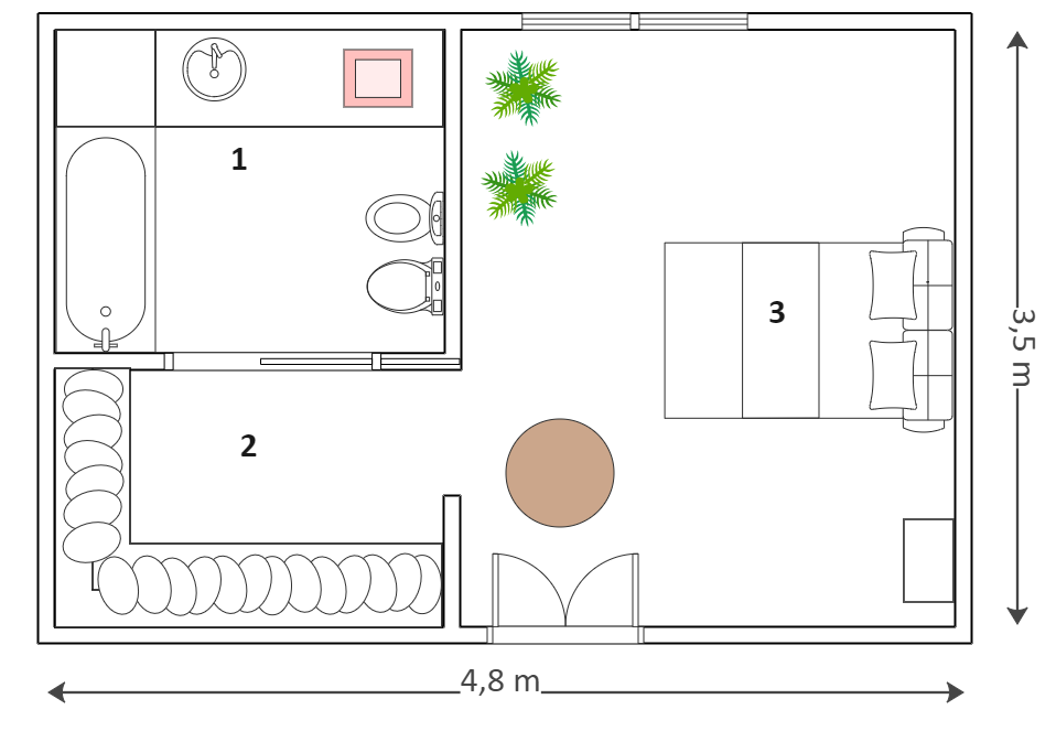 Kid Bedroom Floor Plan