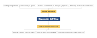 Depression Self Help Mind Map