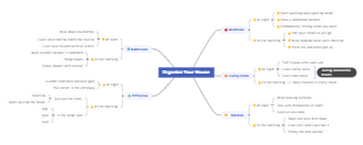 Organize House Mind Map