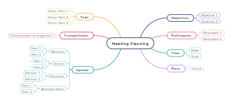 Meeting Plan Mind Map