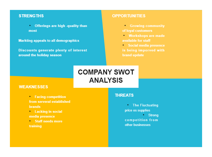 Small Company SWOT Analysis