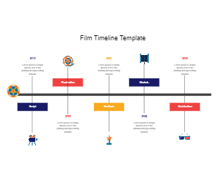 Film Timeline Template