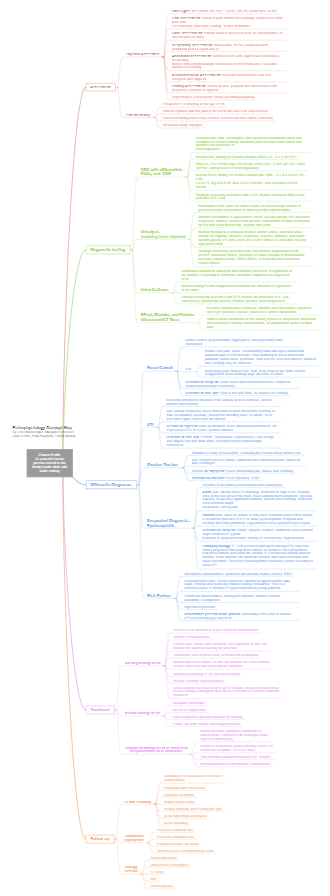 Pathophysiology Concept Map for Nursing Students