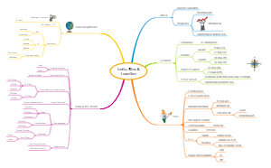 Geography of India Mind Map