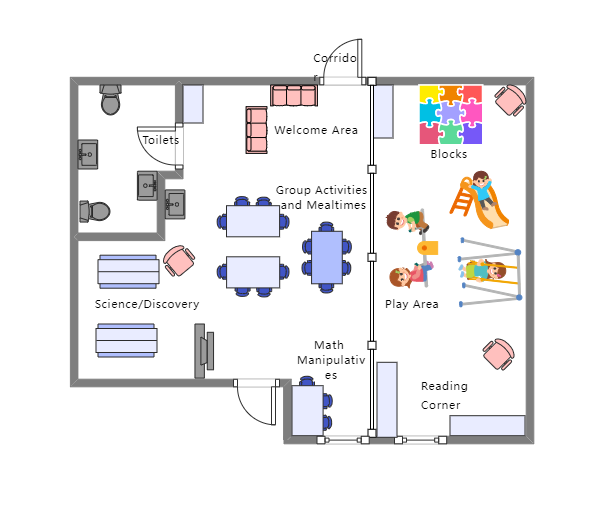 Infant Classroom Layout