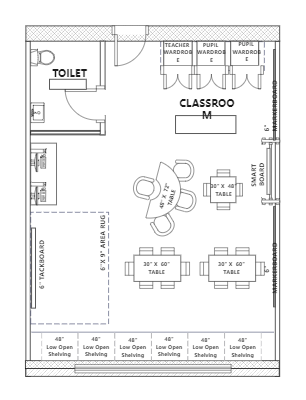 Typical Classroom Layout For Preschool