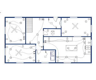 Lighting Electrical Plan for House