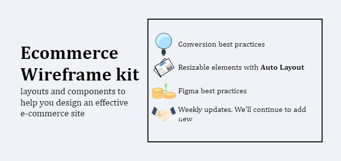 Ecommerce Wireframe Kit