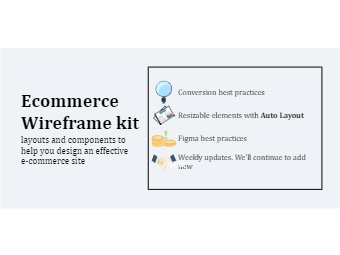Ecommerce Wireframe Kit