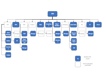 Organization Chart of a Company
