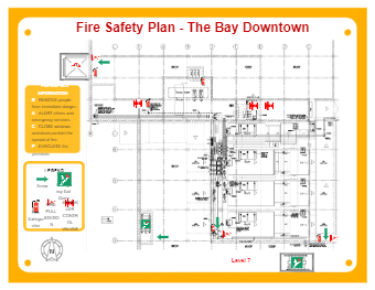 The Bay Town Fire Safety Plan, Level 7 - Oct 25, 2021