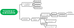 Business Activity Purpose Mind Map