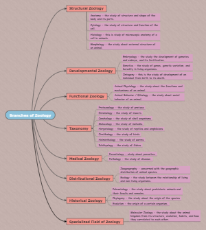 Branches of Zoology