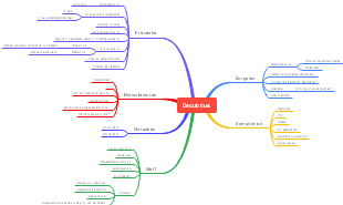 Decubitus Mindmap - Pressure ulcers