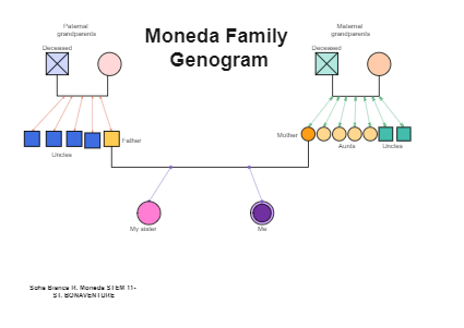 Moneda Family Genogram