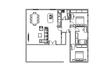 The Layout Of The Apartment Room