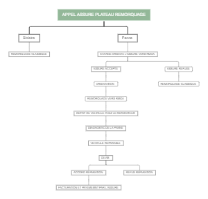 APPEL ASSURE PLATEAU REMORQUAGE