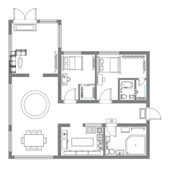 Flat Floor Plan For First Floor