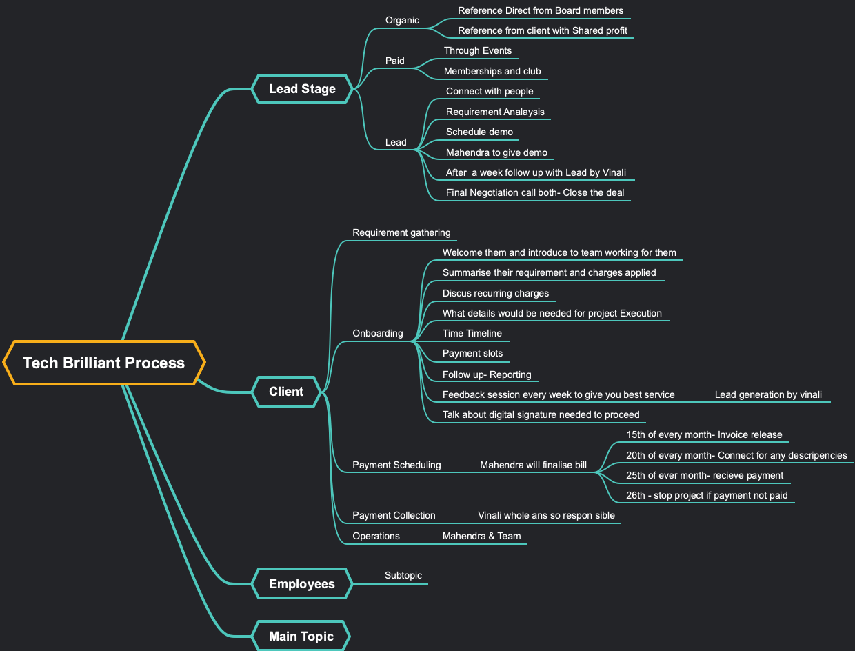 Tech Brilliant Process