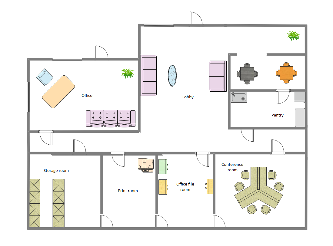 Office Floor Plan A