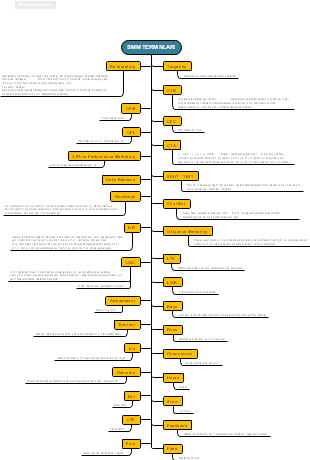 Mind map of SMM terms