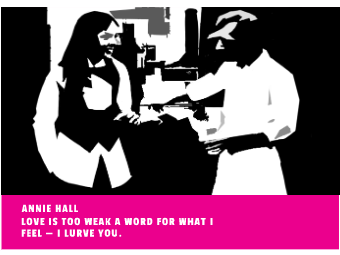 Valentine's Day Movie Card - Annie Hall