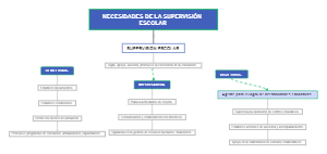 NECESIDADES DE LA SUPERVISIÓN ESCOLAR
