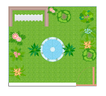 Detailed Garden Landscape Planning Map