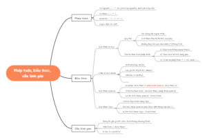 Phép toán, biểu thức, câu lệnh gán