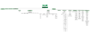 Organizational structure of hospital personnel