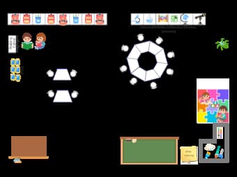 Kindergarten Classroom Multifunctional Design Diagram