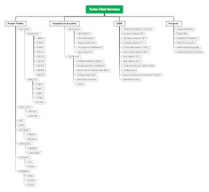 Turbo Field Services Organizational Structure