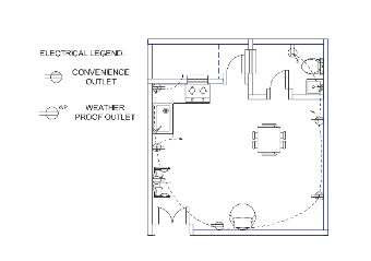 Residential Electrical Layout Plan Template