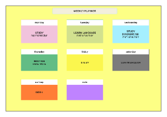 Weekly Planner Template