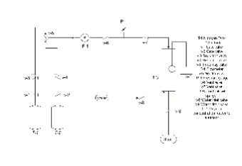 Industrial Gas Flow System Diagram