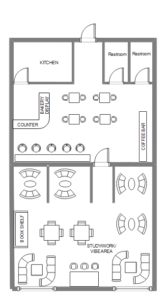 C and C Cafe Seating Plan