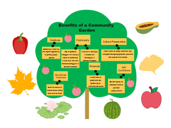 Community Gardening Infographic