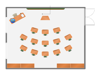 Classroom floorplan