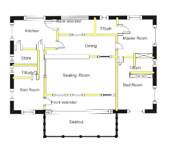 Residential Floor Plan Layout
