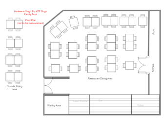Restaurant Layout Floor Plan