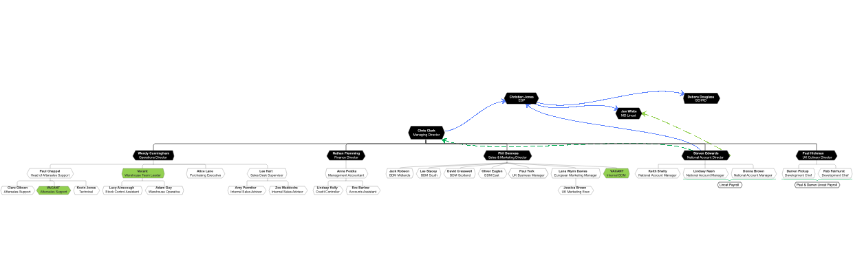 Organizational Structure of the Company