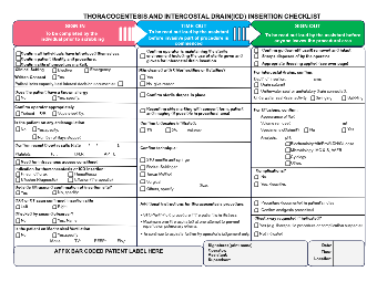 ICD Insertion Checklist