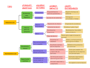 "Plan de Desarrollo Personal y Profesional（个人与职业发展规划）"