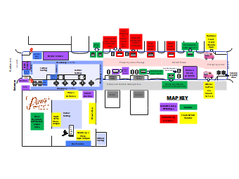 Event Layout Map For A Festival 