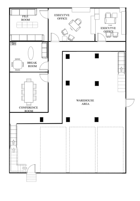 The Warehouse Floor Plan