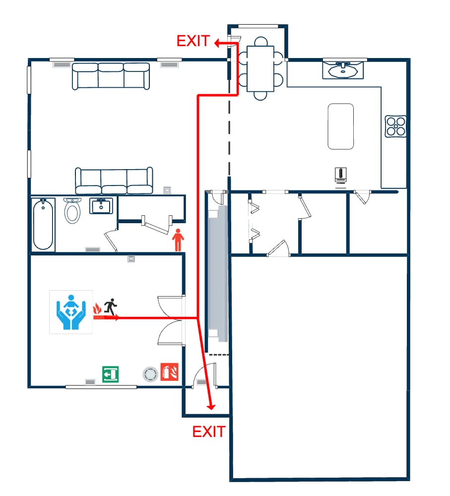 Home Fire Escape Plan