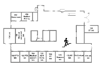 Laboratory floor plan design
