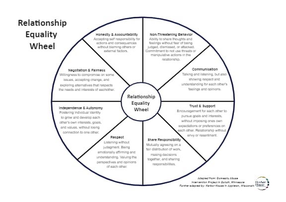 Teen Equality Wheel